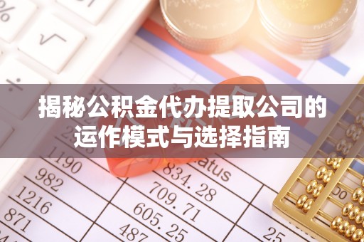 马边揭秘公积金代办提取公司的运作模式与选择指南