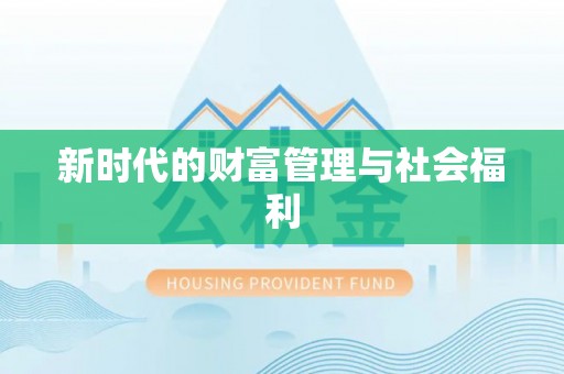 马边新时代的财富管理与社会福利