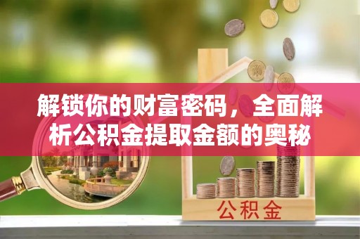 马边解锁你的财富密码，全面解析公积金提取金额的奥秘