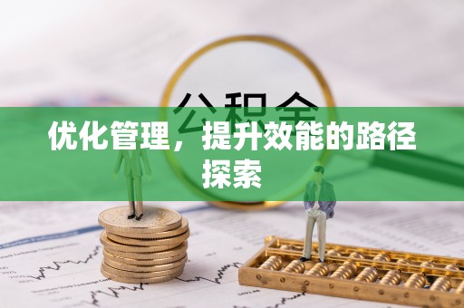 马边优化管理，提升效能的路径探索