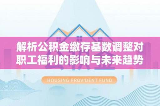马边解析公积金缴存基数调整对职工福利的影响与未来趋势