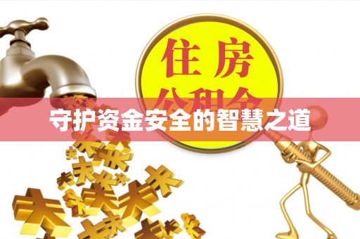 马边守护资金安全的智慧之道