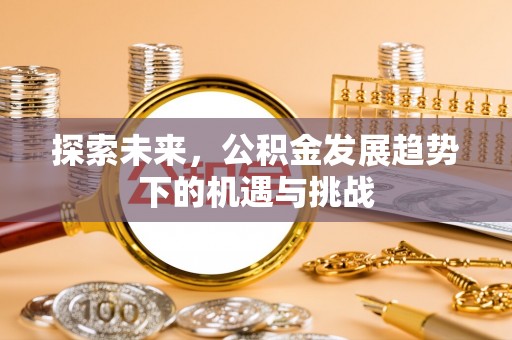 马边探索未来，公积金发展趋势下的机遇与挑战