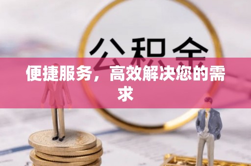 马边便捷服务，高效解决您的需求