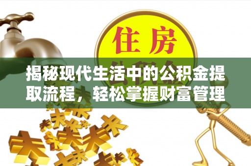 马边揭秘现代生活中的公积金提取流程，轻松掌握财富管理新技能