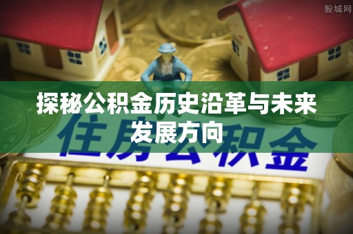 马边探秘公积金历史沿革与未来发展方向