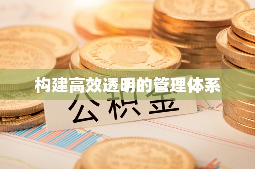 马边构建高效透明的管理体系