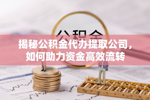 马边揭秘公积金代办提取公司，如何助力资金高效流转
