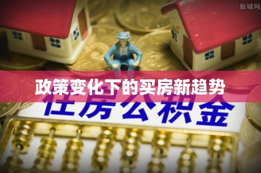 马边政策变化下的买房新趋势