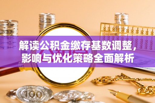 马边解读公积金缴存基数调整，影响与优化策略全面解析