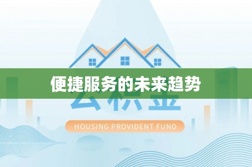 马边便捷服务的未来趋势